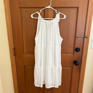NEW Universal Thread Tiered White Dress
